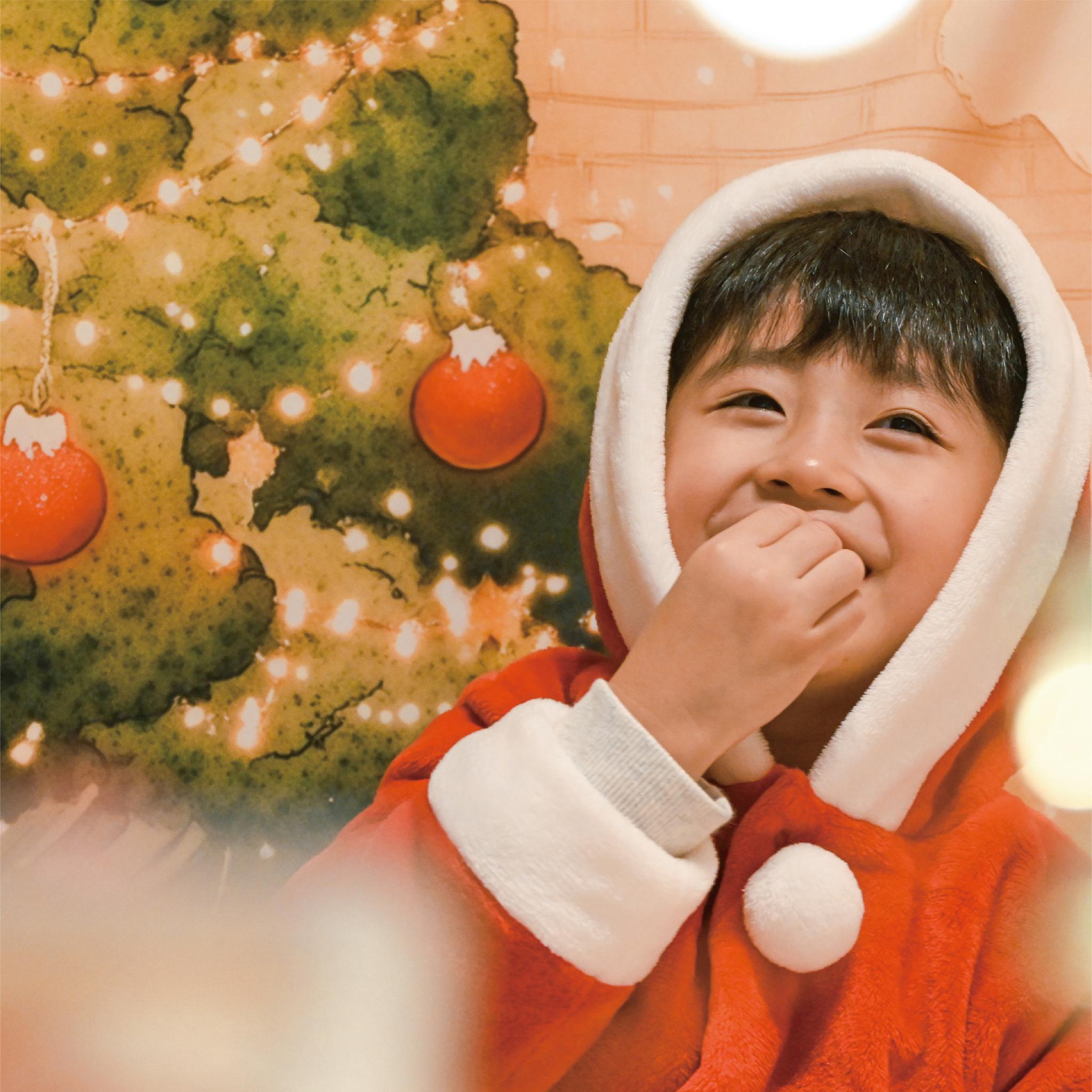 ［11/20 21:00～発売］サンタとクリスマスツリーマット/おうちスタジオ/おうちフォトに ［背景布］[撮影小物] | 13枚目